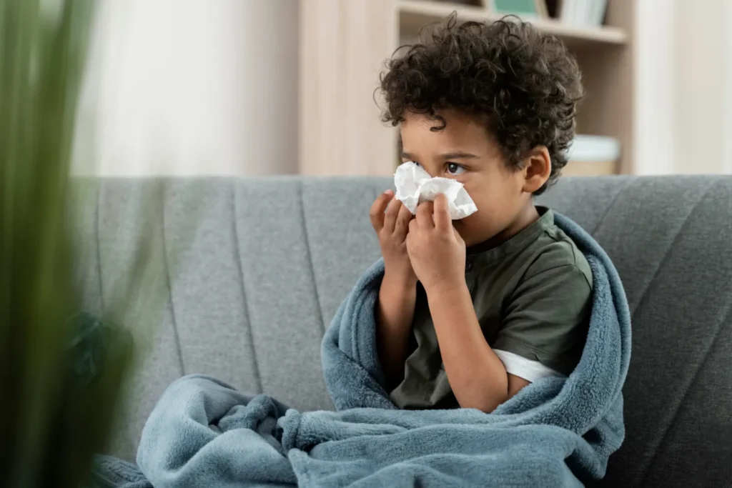 como enfrentar gripe en los pequenos casa